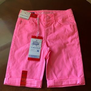 VIGOSS Bermuda Pink Lemonade Shorts Size 9/10